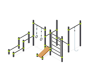 Açık Hava Bar, Barfiks ve Mekik Seti - 81927